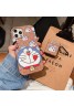 Gucci ドラえもん コラボ iphone 13/13 pro/13 mini/13 pro max/12sケース ドラミ Air Pods 1/2/3/Proケース ブランド グッチ 可愛い iPhone 11/11 pro/11 pro maxケース 防塵 ins風 個性