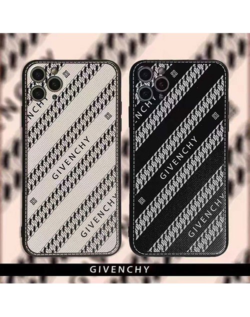 ジバンシィ ブランド iphone 12/12 pro/12 pro maxケース レザー givenchy ロゴ付き iphone11/11pro maxケース 個性 iphone x/xr/xs/xs maxケース 韓国風 黒白色