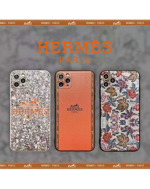 エルメス ブランド iphone 12/12 pro/12 pro maxケース 人気 花柄  hermes 女性向け iphone11/11pro maxケース 激安 個性 ins風 オシャレ iphone se2/8/7plus保護ケース