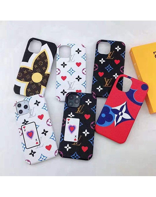 ルイヴィトン 女性向け iphone 12 mini/12 pro/12/12 pro maxケース ブランド ポーカー風 monogram X 贅沢 シンプル iphone x/xr/xs max/8/7/6ケース モノグラム iphone11/11pro maxケース ジャケット型 レディース愛用