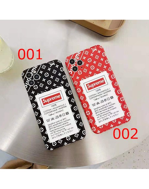 LV シュプリーム コラボ ブランド iphone 13 pro max/13 mini/13 proケース かわいい Supreme アイフォン13/12sケース ファッション 経典  おまけつき 安い メンズ レディース