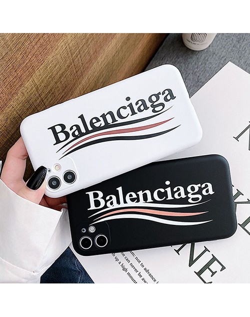 バレンシアガ ブランドiphone 12/12 pro/12 mini/12 pro maxケース シンプル balenciaga 個性潮 iphone x/xr/xs/xs maxケース 新品 可愛い ファッション メンズ レディース