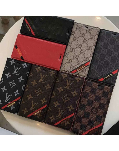 gucci iPhone 11/11pro/xs/xs maxケース ルイヴィトン Iphonexr/x/8/7 plusスマホケース ブランドlv Iphone6/6s Plus Iphone6/6sカバー 手帳型 斜めマック