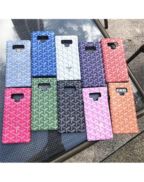 goyard galaxy s9+/10e/10 plusケース ゴヤール Galaxy Note9スマホケース ブランド s9/s8+/s8/note8カバー ジャケットファッション人気個性