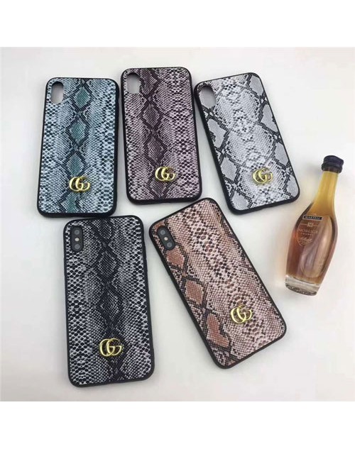 gucci iPhone xr/xs max/xsケース グッチ iphone x/8/7スマホケース ブランド Iphone6/6s Plus Iphone6/6sカバー ジャケット モノグラム 蛇紋