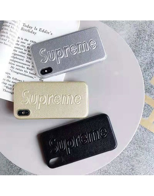 supreme iPhone xr/xs max/xsケース シュプリーム iphone x/8/7スマホケース ブランド Iphone6/6s Plusカバー ジャケット 簡約