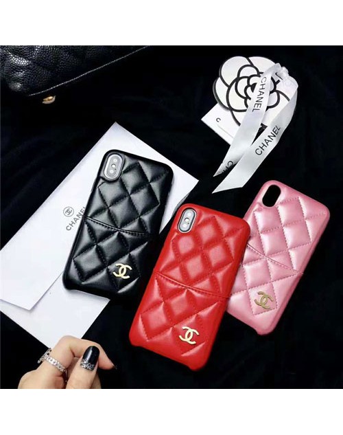 Chanel iPhone 13/12s/12/12 mini/11/11pro/xr/xs max/xsケース ブランド シャネル 菱形紋 カード入れ iphone x/8/7スマホケース ジャケット型 Iphone6/6sカバー 