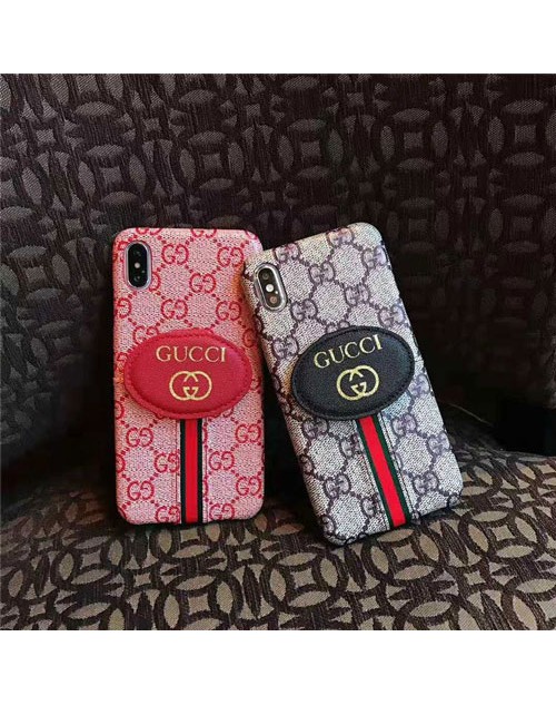 gucci iPhone xr/xs max/xsケース グッチ iphone x/8/7スマホケース ブランド Iphone6/6s Plus Iphone6/6sカバー ジャケット ポケット１個　