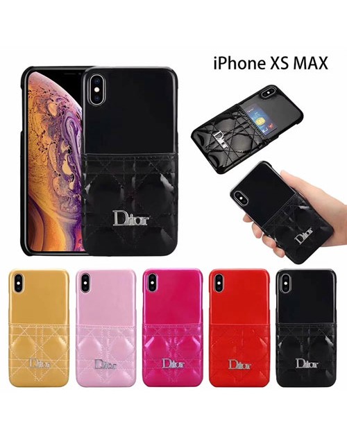 dior iPhone xr/xs max/xsケース ディオール iphone x/8/7スマホケース ブランドIphone6/6sカバー ジャケット スプライス