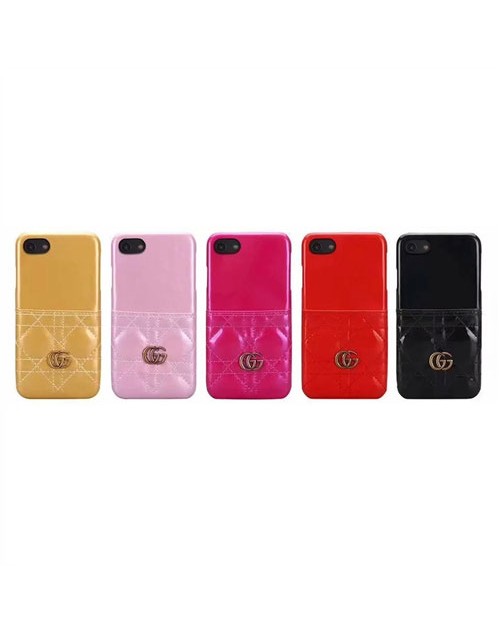 gucci iPhone xr/xs max/xsケース グッチ iphone x/8/7スマホケース ブランドIphone6/6s Plusカバー ジャケット カード入れ