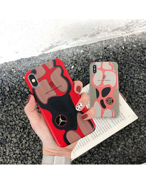 jordan iPhone xr/xs max/xsケース ジョーダン iphone x/8/7スマホケース ブランド Iphone6/6s Plus Iphone6/6sカバー ジャケット スニーカー靴底絵柄