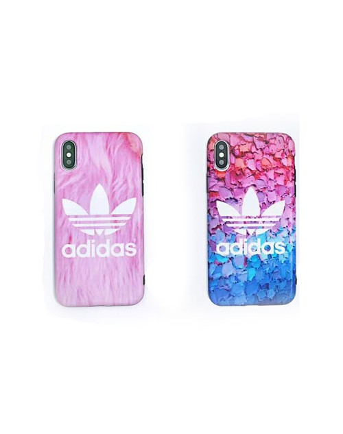 アディダス adidas iphone11/11pro/xr/xs  maxケース お洒落 iphone テンアールケーススポーツ風 アイフォン x/8/7 plusケースファッション人気