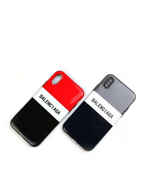 バレンシアガ iphone 12 mini/12 pro max/11 pro max/se2ケース ブランド Balenciaga テンエス アイフォン12/12 pro/11/11 proケース オシャレ 混色 個性 カップル 潮流 iPhone x/xs/xr/8/7 plusカバー ファッション レディース 