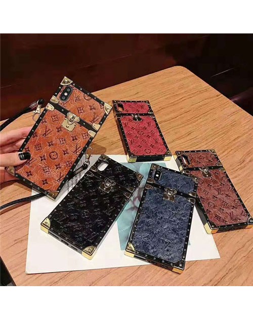 lv ルイヴィトン iphone13 pro/13 mini/13 pro maxケース ブランド トランク 復古風 アイフォン13プロ マックスケース ファッション おしゃれ ストラップ付き