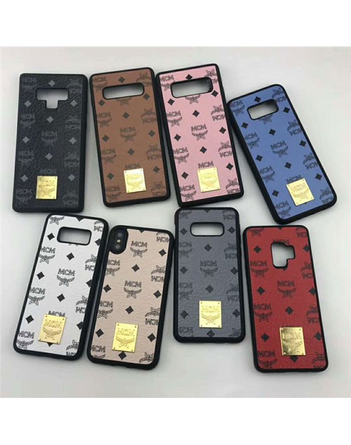 MCM エムシーエム Galaxy s10e/s10 plusケース iphone xr/xs maxケースgalaxy s9/s8 plusケースブランド 経典 ギャラクシー note9/note8ケースファッション大人気