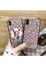 gucci グッチ iphone xr/xs maxケース 花柄ブランド アイフォンx/xsケース自然風 iphone 8/7/6s plusケース 動物付き アイフォンxrケース オシャレファッション