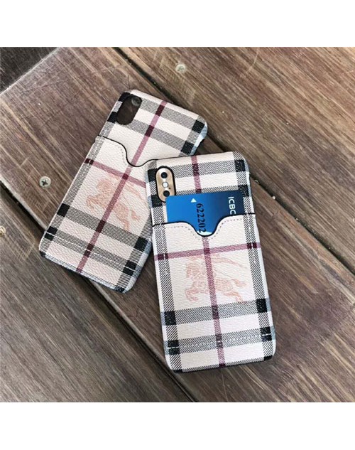 Burberry バーバリー iphone xr/xs max/11 maxケースブランド iphone x/10s/11rケース アイフォン 8/7 plusケース ストラップ付き ファッション大人気イギリス風