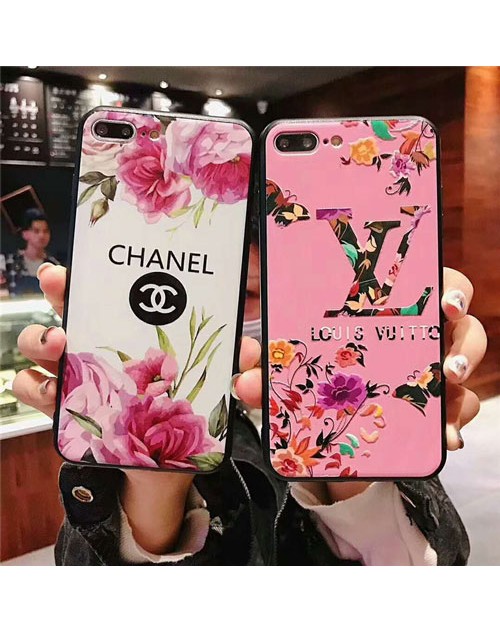 chanel iphone xr/xs maxケース ルイヴィトンシャネル iphone xs/xカバー花柄 アイフォン 8/8plusケース iphone 7/7plusケース レディース向けオシャレジャケット