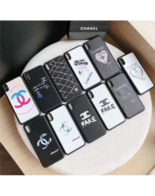 chanel iphone xr/xs max/xsケースシャネルブランドGalaxy s10/s10+/s9ケース iphone x/10sケースパロディ アイフォン 8/7plusケースレディース iphoneテンアールケース