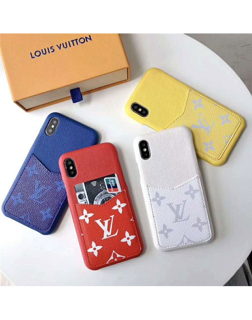 ルイヴィトン lv iphone 11/11pro/xr/xs maxケースブランドビジネス風 iphone x/10sケース カードポケット付き アイフォン8/7/6s plusケース高品質レザー製