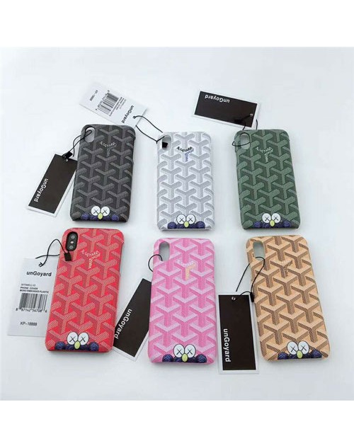 ゴヤール galaxy s10/s10+ケース ブランド iphone xr/xs maxケース goyard アイフォン x/8/7 plusケースY字個性 ギャラクシー s9/s8/note9ケース人気オシャレ