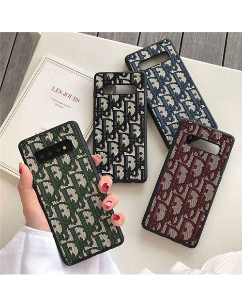 ディオール 経典ロゴ Galaxy s20/s20+/s10/s10 plusケース  DIOR 布製 iphone xr/xs maxケース ブランド 保護 iphone x/8/7 plusケースレディース向けギャラクシー s9/s8 plusケースオシャレ