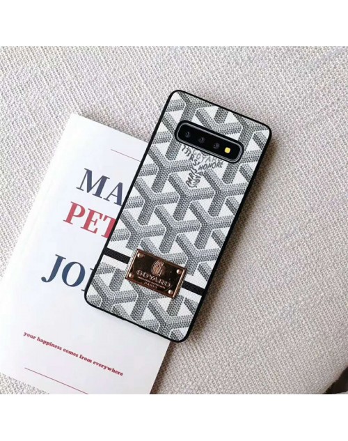 Goyard ゴヤール galaxy s20/s10/s10plusケース ブランド iphone xr/xs  maxケース個性 Y字ロゴ ギャラクシーs9/note9ケース 高級 iphone x/8/7 plusケース