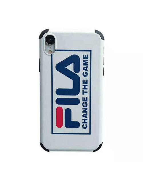 FILA iphone 11/11pro max/xr/xs maxケース ブランドフィラ iphone XI/11pro maxケース潮流個性 iphone x/8/7 plusケースカップル ファッション 