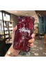 ステューシー iphone11/11pro maxケース ブランドstussy iphone xr/xs maxケース 潮流個性 アイフォン x/8/7 plusケースオシャレ大理石紋 