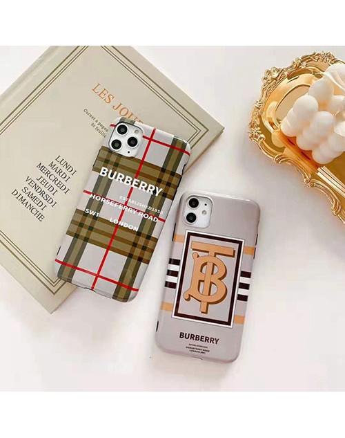 burberry バーバリー iphone11/11pro maxケース ブランド iphone xr/xs maxケース お洒落イギリス風 アイフォン x/8/7 plusケース メンズレディース兼用 