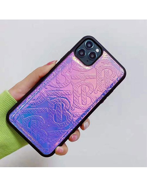 バーバリー iphone11/11pro maxケース ブランド イギリス風 iphone xr/xs maxケース Galaxy s10/note10ケース オシャレレーザー製 iphone x/8/7 plusケース ファッション新品