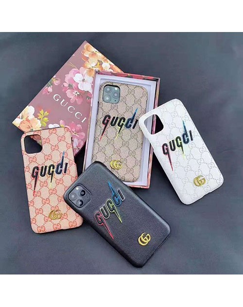 グッチiphone11/11pro maxケースブランド gucci iphone xr/xs maxケース お洒落刺繍ロゴgalaxy s10/note10 plus/s9ケースアイフォン x/8/7 plusケースファッション高級新品