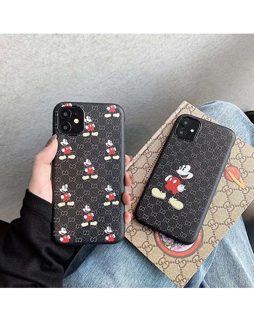 Gucci/グッチ ビジネス ストラップ付きins風 ケース かわいいモノグラム iphone11/11pro max/se2ケース ブランドiphone x/8/7 plusケース大人気