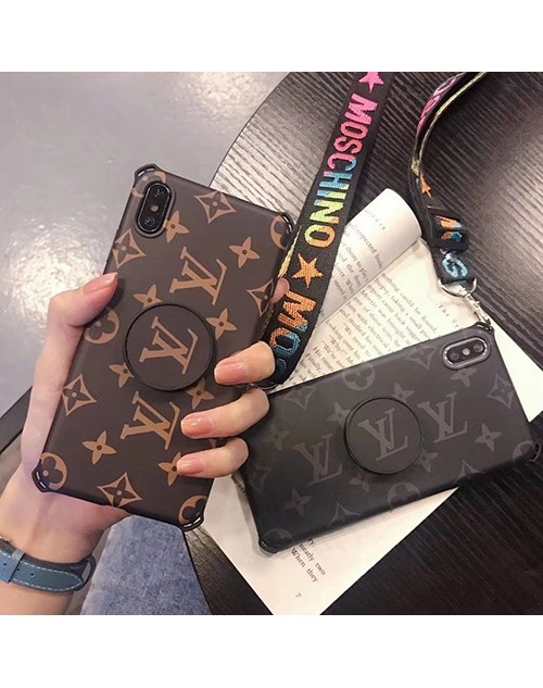 LV/ルイ·ヴィトン iphone12/11pro maxケース 背ボタン ストラップ付 バッグ型 セレブ愛用 iphone xr/xs max/11pro/se2ケース 激安 レディース ジャケットブランド アイフォン12カバー ブランド シンプル ファッション 