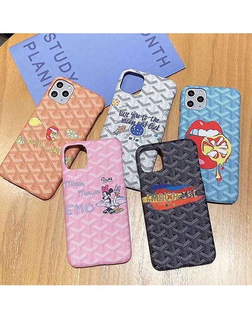 Goyard/ゴヤール男女兼用人気ブランド iphone xs/x/8/7 plus/se2ケースファッション セレブ愛用 iphone12/11pro maxケース 激安個性潮 iphone x/xr/xs/xs maxケース ファッションシンプル ジャケット