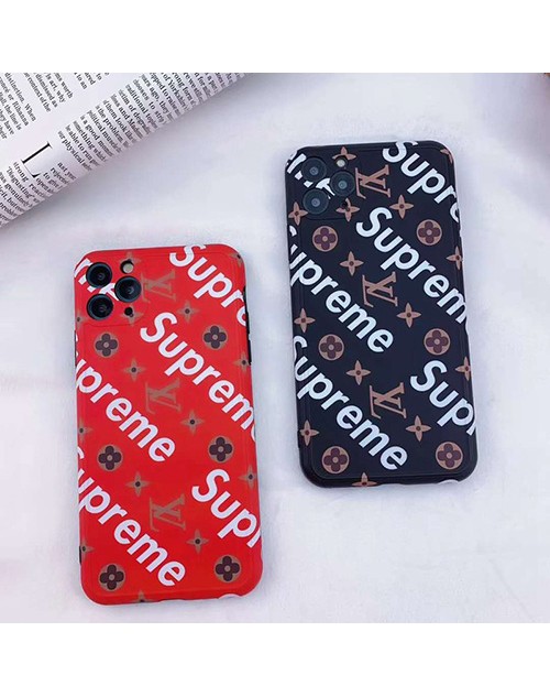 Supreme/シュプリーム アイフォン12/11ケース iphone 8/7 plus/se2ケース ブランド ペアお揃い lv/ルイ·ヴィトン iphone x/xr/xs/xs maxケース 経典 アイフォン iphone 11/11pro/11 pro maxカバー ファッション バッグ型 メンズ レディース  