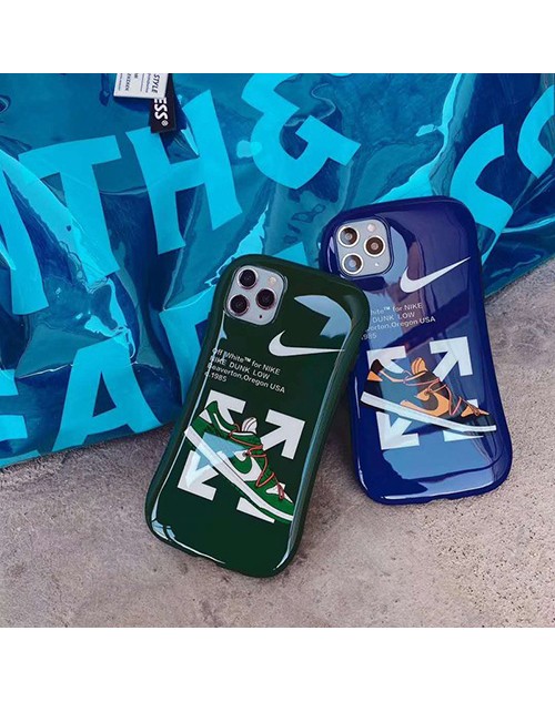 Nike/ナイキ アイフォン12/11ケース iphone 11/11 pro/11pro maxケース ペアお揃い Off-White/オフホワイト iphone 8/7 plus/se2ケース ジャケット型  男女兼用 人気ブランド 個性潮 iphone x/xr/xs/xs maxケース ファッション 2020 iphone12ケース 高級 人気