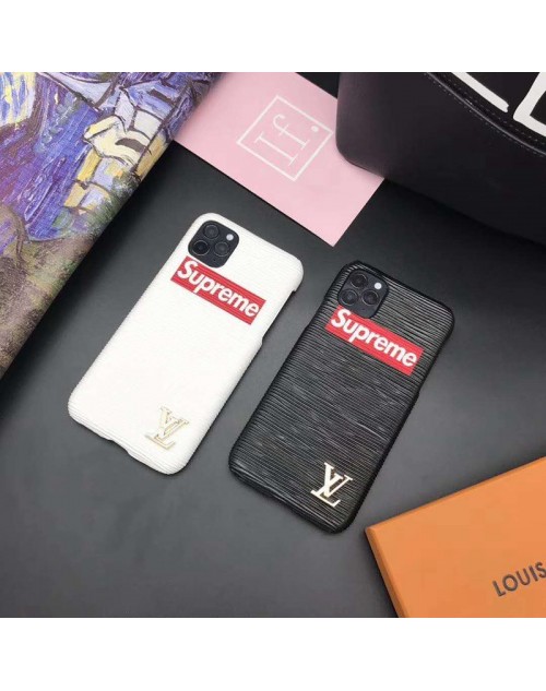 lv/ルイ·ヴィトン iphone 11/xr/xs maxケース Supreme/シュプリーム 個性潮 iphone x/xr/xs/xs maxケース 女性向け おまけつき アイフォンiphone 12/xs/11/8 plusカバー バッグ型 ブランド ファッション レディース