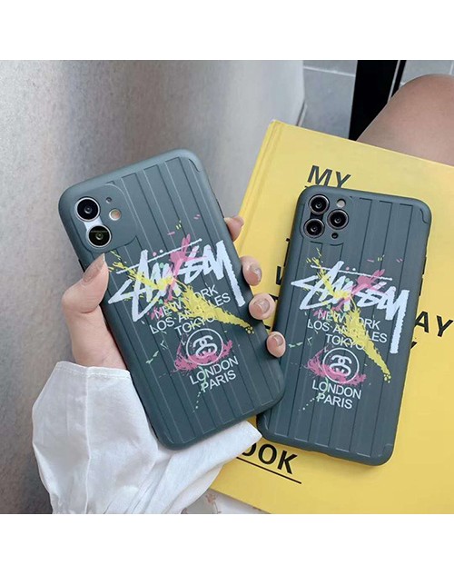 Stussy/ステューシー アイフォンiphone x/8/7 plus/se2ケース 経典 ins風 iphone12ケース かわいい アイフォンiphone xs/11/8 plusケース おまけつき 大人気 ファッション メンズ レディース