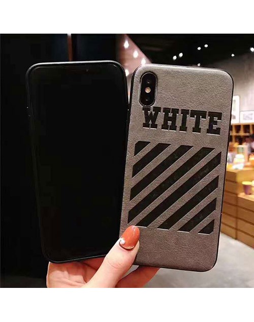 オフ-ホワイト ブランド iphone 12/12 mini/12 pro/12 pro maxケース レザー製 Off-white アイフォンiphonex/8/7 plus/se2ケースファッション経典 メンズ シンプル ジャケット レディース アイフォンiphone xs/11/8 plusケース おまけつきモノグラム iphone11/11pro maxケース