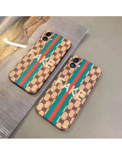 Gucci/グッチ ペアお揃い アイフォン12/12 pro maxケース ファッション セレブ愛用 iphone12mini/11pro maxケース 激安シンプル iphone 11/xs/x/8/7ケース ジャケットレディース アイフォ おまけつき