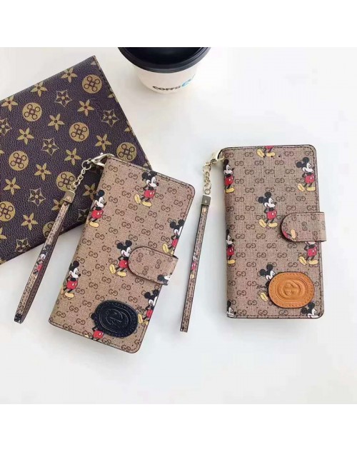 Gucci/グッチ iphone12 pro max/12mini galaxy note20ケース ストラップ付き ファッション経典 メンズ ディズニー iphone xs/x/8/7 plus/11pro maxケース 安い xperia5iiケース ブランド ジャケット型 2020 aquos r5g/zero 5g basicケース huawei 高級 人気