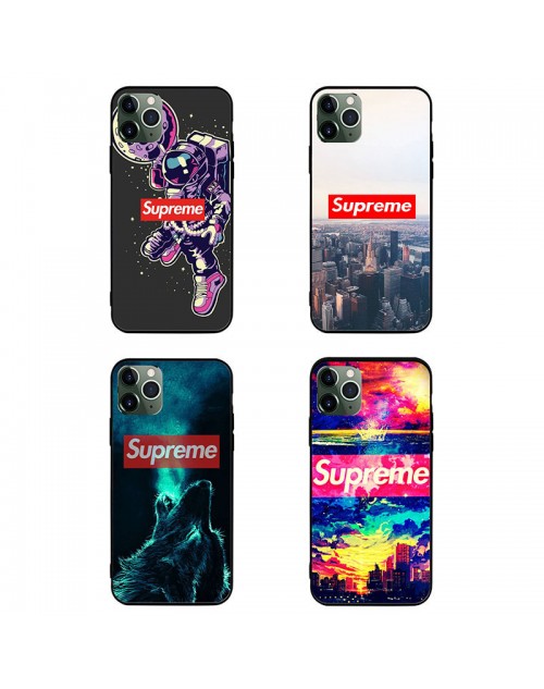 Supreme/シュプリーム ブランド アイフォンiphone12/12mini/12 pro maxース 全機種対応 ファッション 経典 ins風 Galaxy note20/s20+ xperia5iiケース かわいい iphone xr/xs max/8/7 plus/11proケース モノグラム huawei aquosケース メンズ レディース