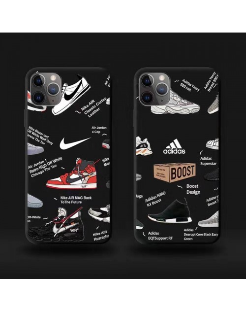 Adidas ビジネス iphone12mini/12pro/12pro max/11 pro maxケース シンプル 経典 スポーツ風 Nike アイフォン12/x/xs/xr/11/8/7ケース アディダス air jordan ジャケット型 ジョーダン 大人気 ナイキ ファッション メンズ レディース