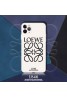 LOEWE ブランド iphone12/12pro maxケース かわいい iphone 11/x/8/7スマホケース ブランド ロエベ シンプル ジャケット 黒白色 iphone xr/xs max/11proケース LINE注文可 メンズ レディース