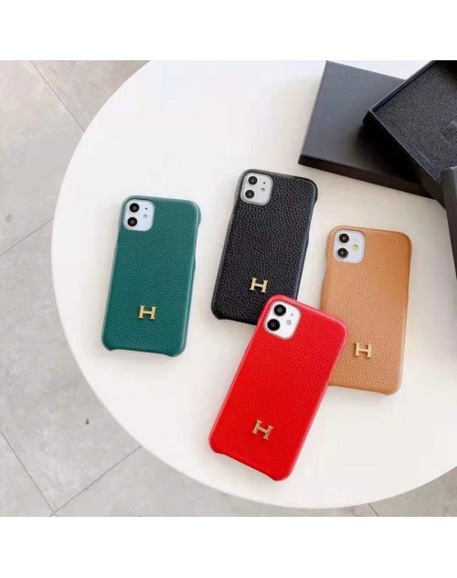 Hermes/エルメス ブランド 個性潮 iphone12mini/12pro maxケース ins風 レザー かわいい アイフォンiphone12/xs/11/8 plusケース おまけつき アイフォン12カバー バッグ型 ファッション レディース 