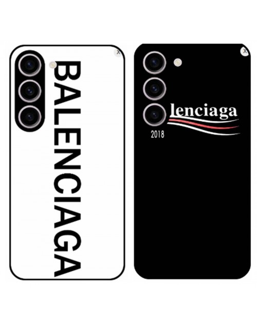 Balenciaga バレンシアガシンプル galaxy s24ケース ジャケットペアお揃い アイフォン15プロマックス 14 plusケース 女性向け iphone 15 pro maxケース個性潮 iphone 15 plus 14ケース ファッション