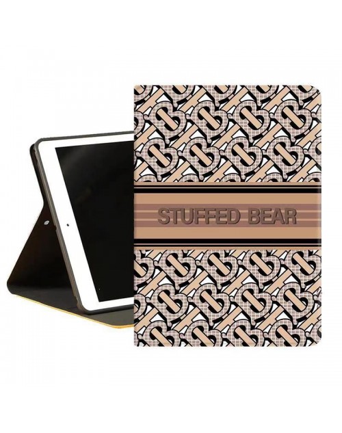 Burberry/バーバリー ブランド ipad 10/pro 2022/air5/mini 6/9ケース かわいい モノグラム 手帳型 スタンド付き アイパッド10/プロ2022/エアー5/ミニ 6/9カバー 芸能人愛用 第10世代 ファッション メンズ レディーズ 