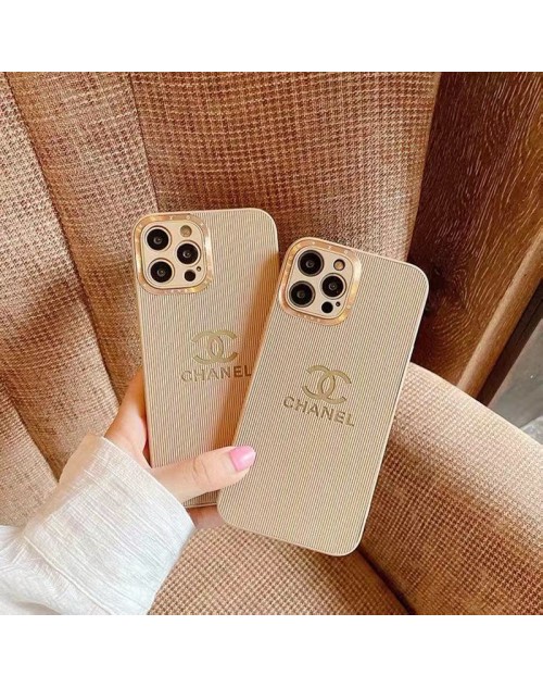 CHANEL ブランド iPhone 13 pro/13 pro max/13 miniケース インスタ シャネル コードゥロイ柄 モノグラム ジャケット型  金色 全面保護 アイフォン13/12/11/x/xs/xr/8/7カバー メンズ レディース