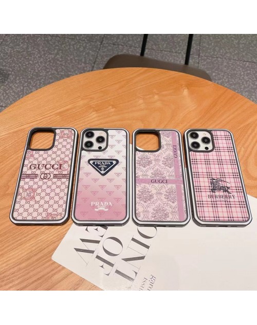 GUCCI/グッチ BURBERRY/バーバリー PRADA/プラダ ブランド iphone 14/14 pro/14 pro maxケース かわいい 猫 馬車柄 モノグラム ジャケット型 アイフォン14/14プロ/14プロ マックス/13/12/11カバー 芸能人愛用  耐衝撃 パロディ風 メンズ レディーズ